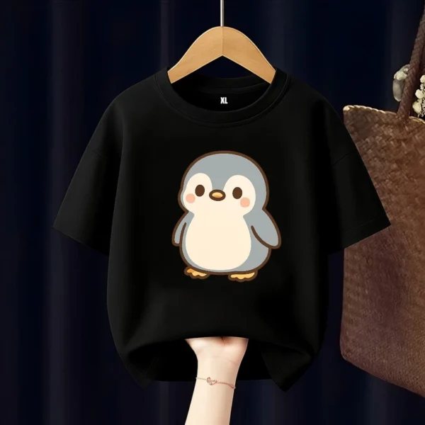 Cute Penguin Kids T Shirt