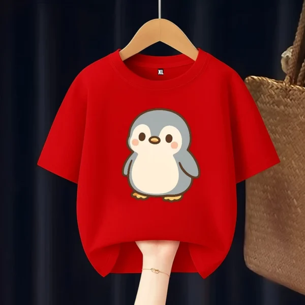 Cute Penguin Kids T Shirt
