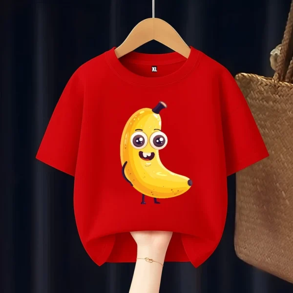 Cute Banana Kids T Shirt
