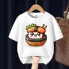 Kawaii Sushi Kids T Shirt