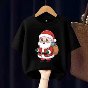 Santa Claus Kids T Shirt
