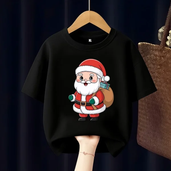 Santa Claus Kids T Shirt