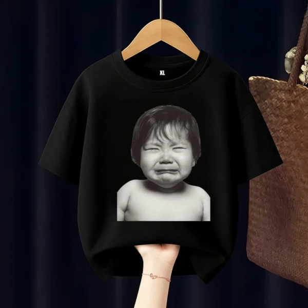 id-11134207-8224p-mgrxe1k7eeiz3e.webp Baby Cry Kids T-Shirt