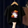 Halloween Pumpkin Kids T Shirt