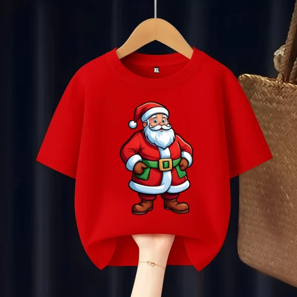 Santa Claus Kids T Shirt