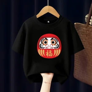 Daruma Doll Kids T-Shirt