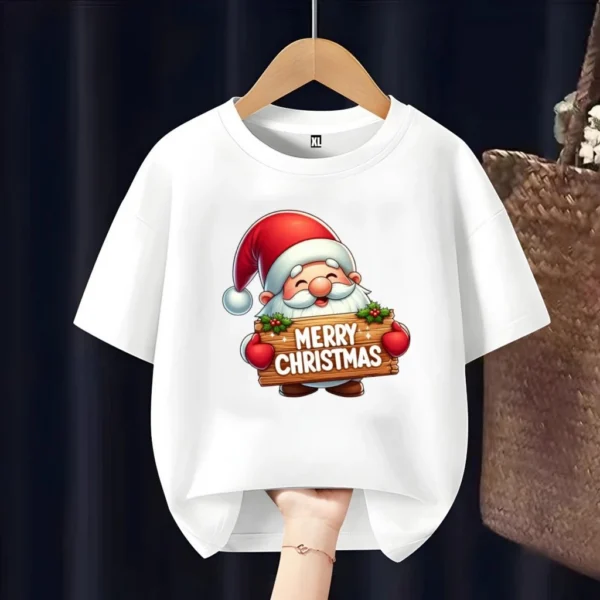 Santa Claus Kids T Shirt
