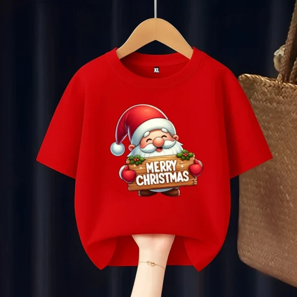 Santa Claus Kids T Shirt