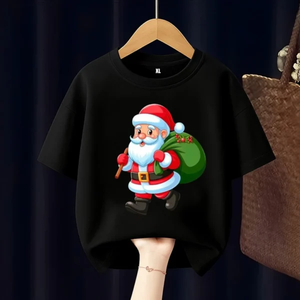 Santa Claus Kids T Shirt