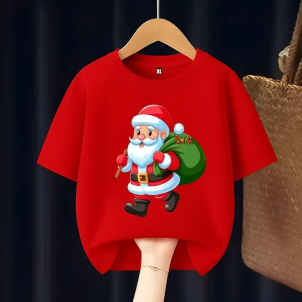 Santa Claus Kids T Shirt