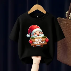 Santa Claus Kids T Shirt