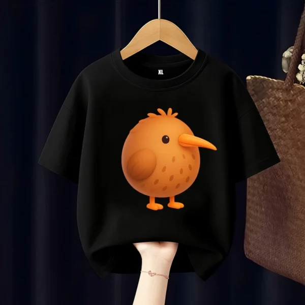 Fat Kiwi Bird Kids T Shirt