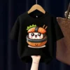Kawaii Sushi Kids T Shirt
