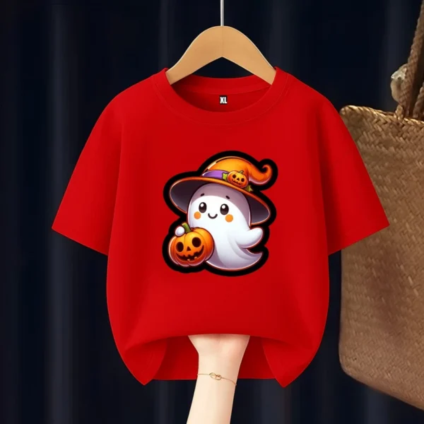 Halloween Pumpkin Kids T Shirt