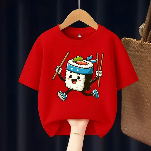 id-11134207-8224w-mgfe8mvieo7jd7.webp Kawaii Sushi Kids T Shirt