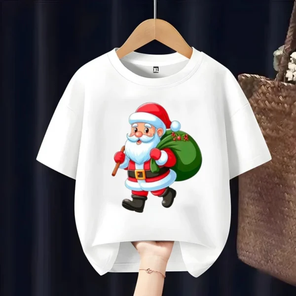 Santa Claus Kids T Shirt