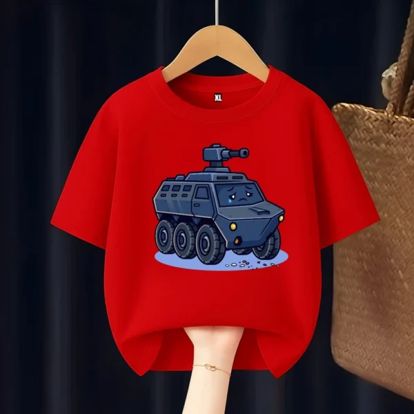 Steel Tank Kids T Shirt
