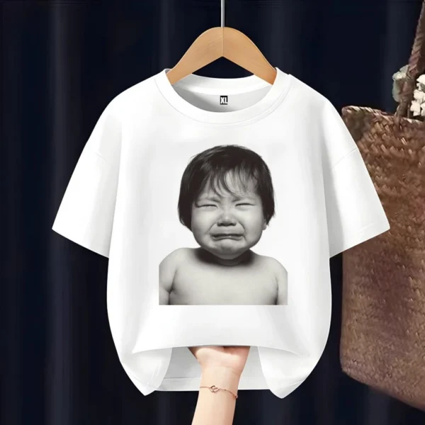 id-11134207-8224y-mgrxe1k7ft3f6a.webp Baby Cry Kids T-Shirt