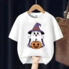 Halloween Pumpkin Kids T Shirt