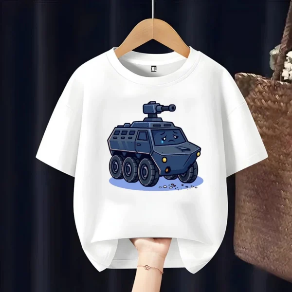 Steel Tank Kids T Shirt