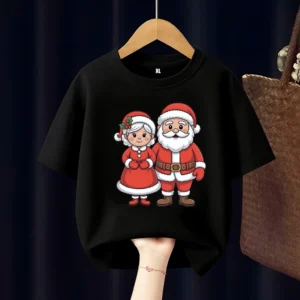 Santa Claus Kids T Shirt