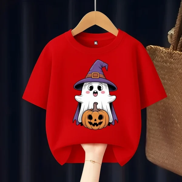 Halloween Pumpkin Kids T Shirt