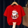 Santa Claus Kids T Shirt