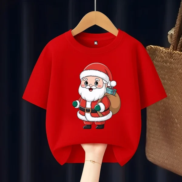 Santa Claus Kids T Shirt
